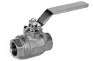 Art. 230: Muffen Kugelhahn aus Edelstahl PN 63