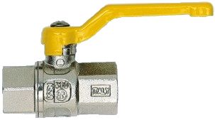Art. 430:  Muffen Kugelhahn aus Messing DIN-DVGW