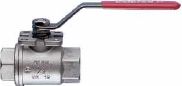 Art. 700: 2-teiliger Muffen Kugelhahn aus Edelstahl, PN 140/25