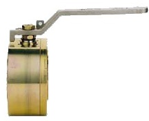 Art. 724: Kompakt Kugelhahn aus Stahl, mit Vorsatzflansch, PN 16/40