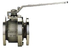 Art. 760: Flansch Kugelhahn aus Edelstahl PN 16/40