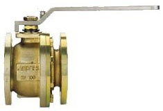 Art. 761: Flansch Kugelhahn aus Stahl PN 16/40